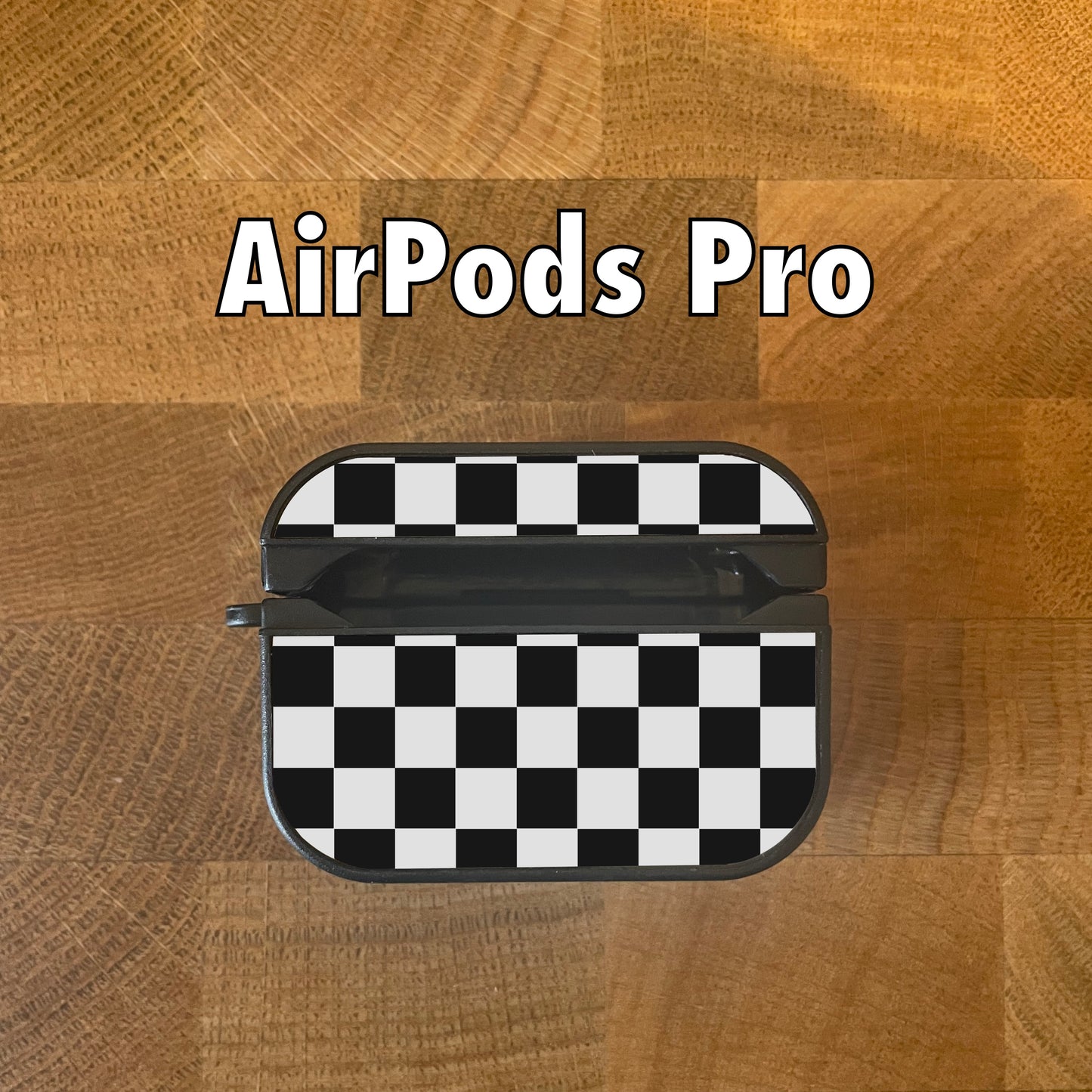 Checkered Air Pods Case