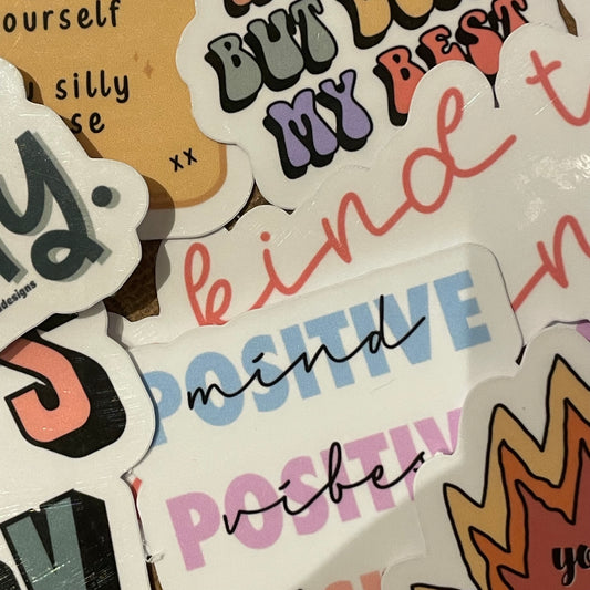 Positive Vibes Sticker Pack