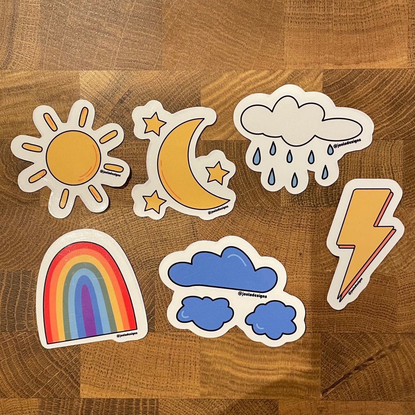 The Elements Sticker Pack