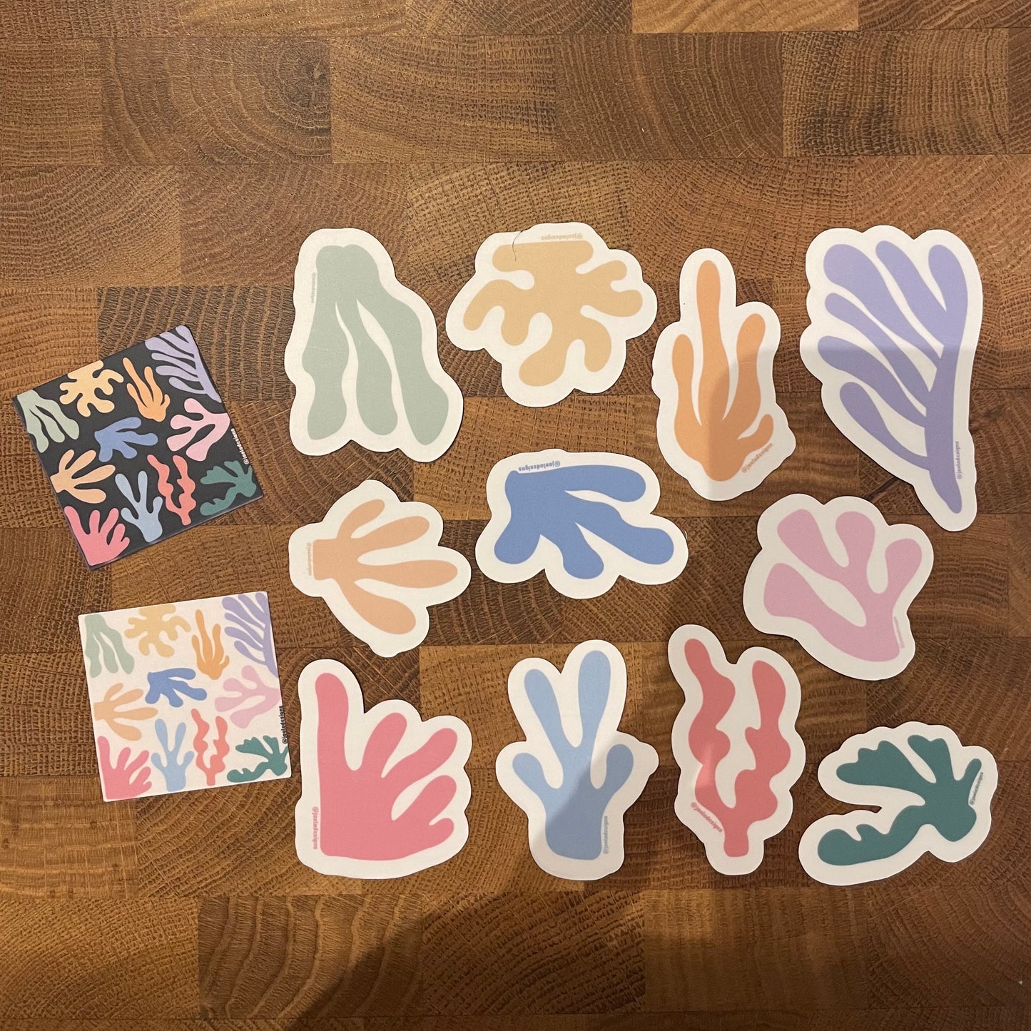 Coral Sticker Pack